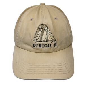 Dirigo II Newport-Ensenada 2003 Slideback Baseball Cap Beige One Size Luna Pier